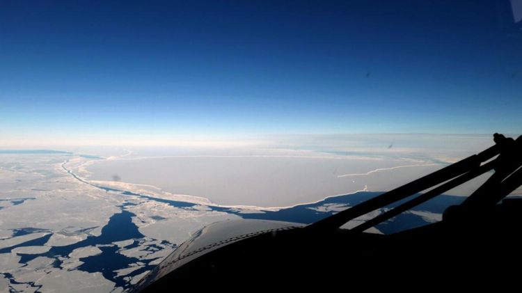 Antarktis Eisberg abgebrochen