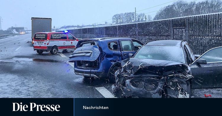 Verkehrsunfall A1 St. Pölten