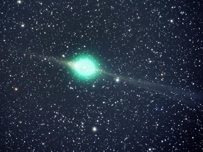 Grüner Komet