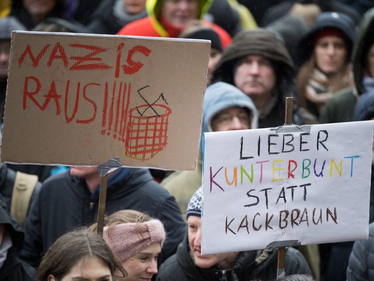 Demo gegen Rechts Wien