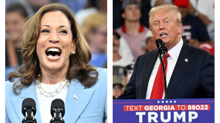 Donald Trump Kamala Harris