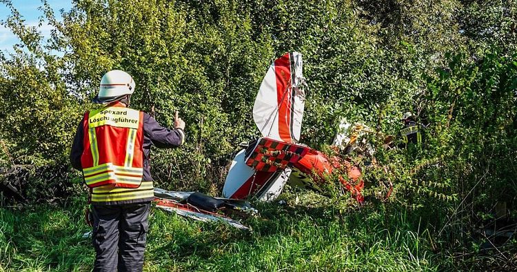 Flugzeugabsturz Gütersloh