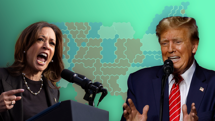 Donald Trump Kamala Harris