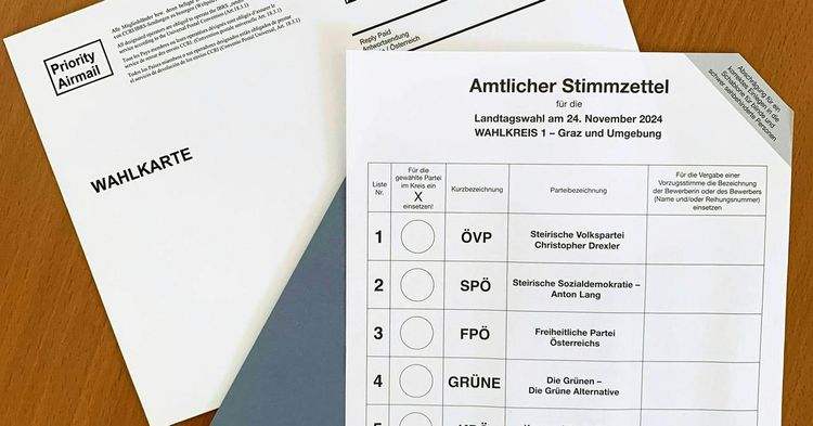 Landtagswahl Steiermark 2024