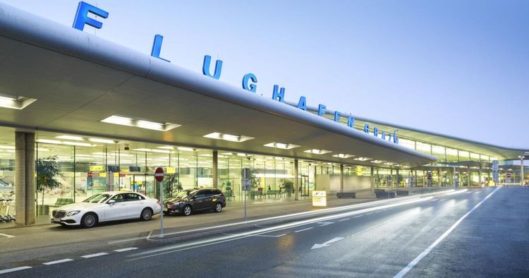 Flughafen Graz Notlandung